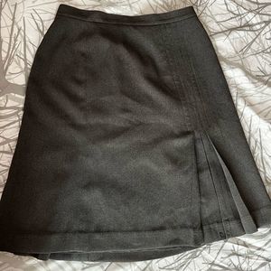 Kate hill petite grey skirt